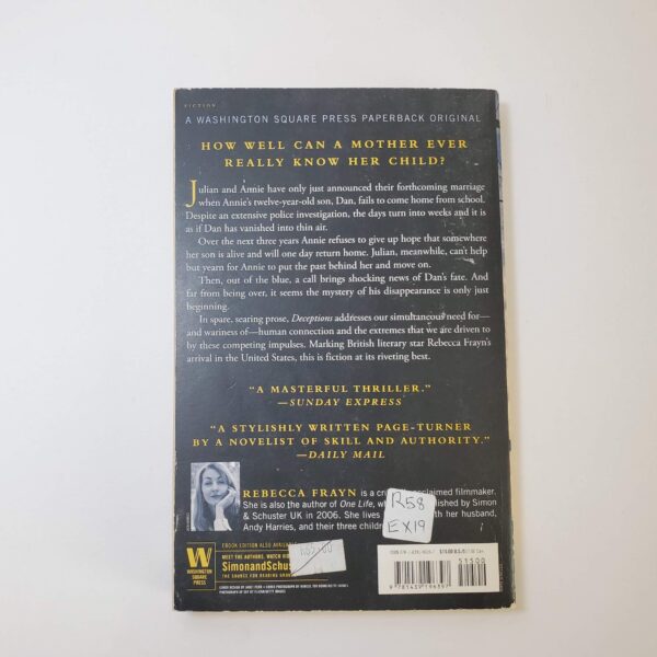 Deceptions by Rebecca Frayn (Paperback)