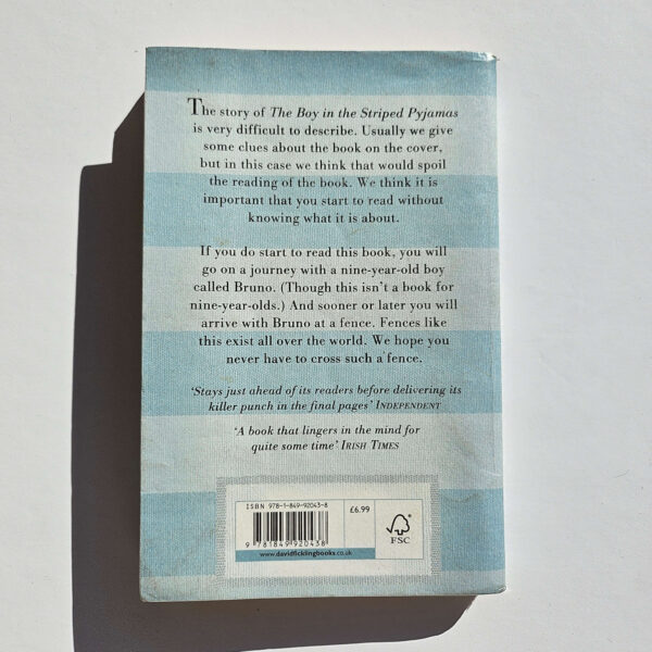 The Boy in the Striped Pyjamas by John Boyne - The Paperhound Online Bookshop The Boy in the Striped Pyjamas by John Boyne (Paperback)