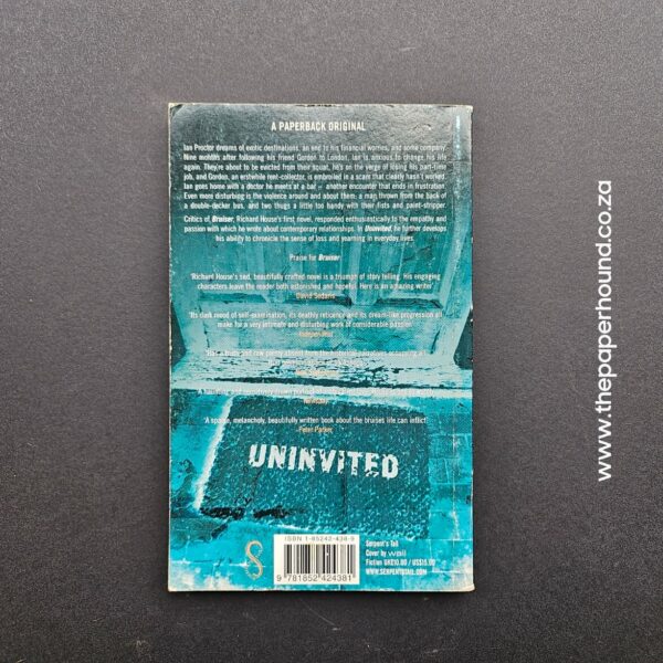 Uninvited by Richard House - The Paperhound Online Bookshop Uninvited by Richard House (Paperback)