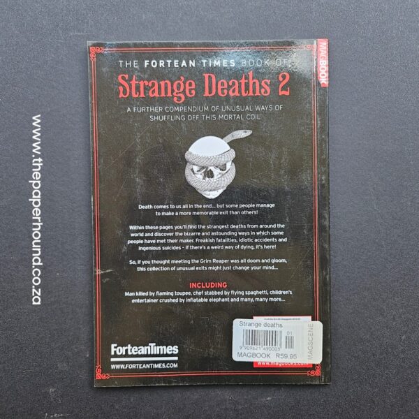 The Fortean Times Book of Strange Deaths 2 (Paperback)