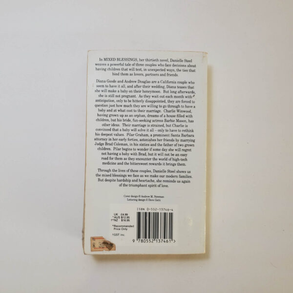 Mixed Blessings by Danielle Steel - The Paperhound Online Bookshop Mixed Blessings by Danielle Steel (Paperback)