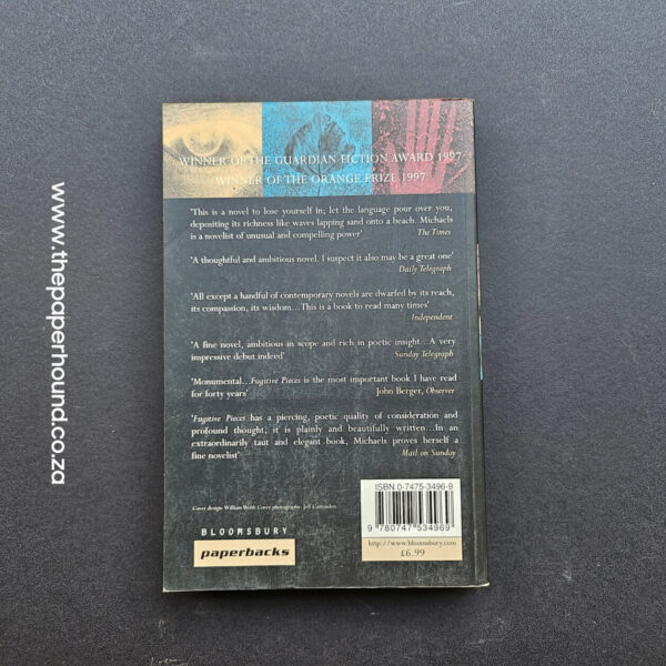 Fugitive Pieces by Anne Michaels (Paperback)
