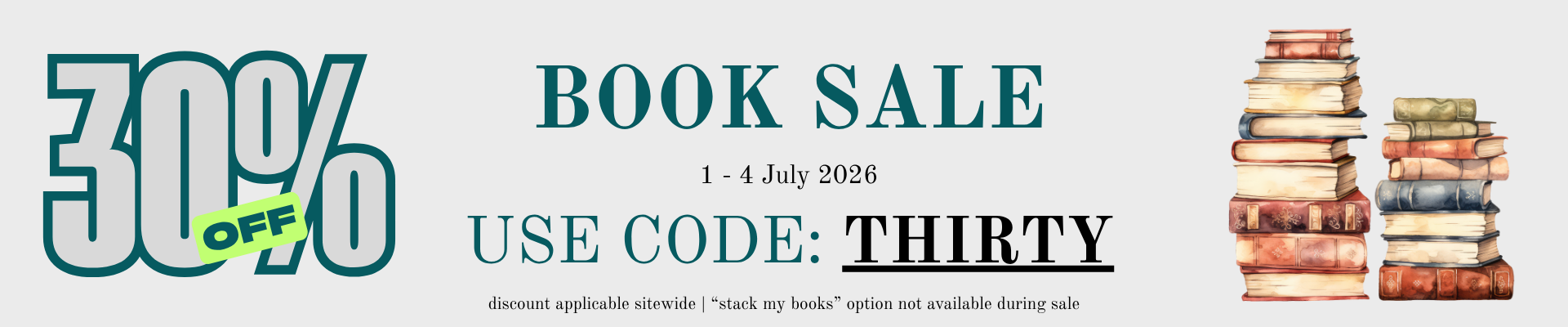 thirty discount  - The Paperhound Online Bookshop