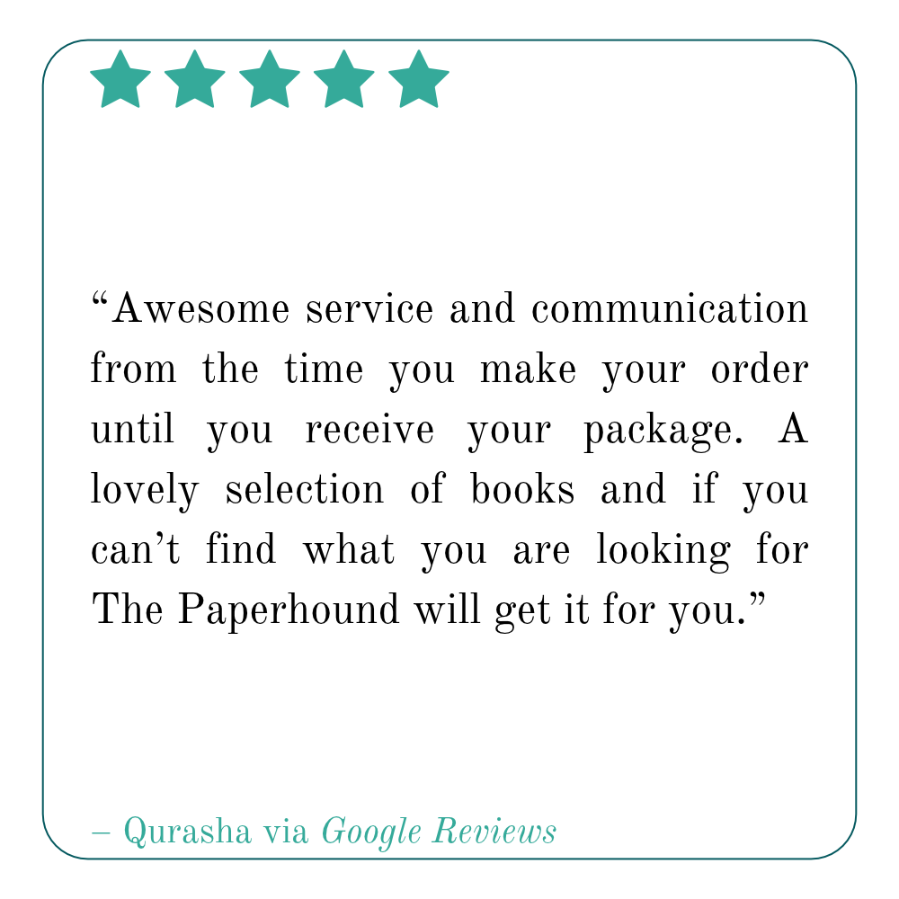 Review 1 - The Paperhound Online Bookshop