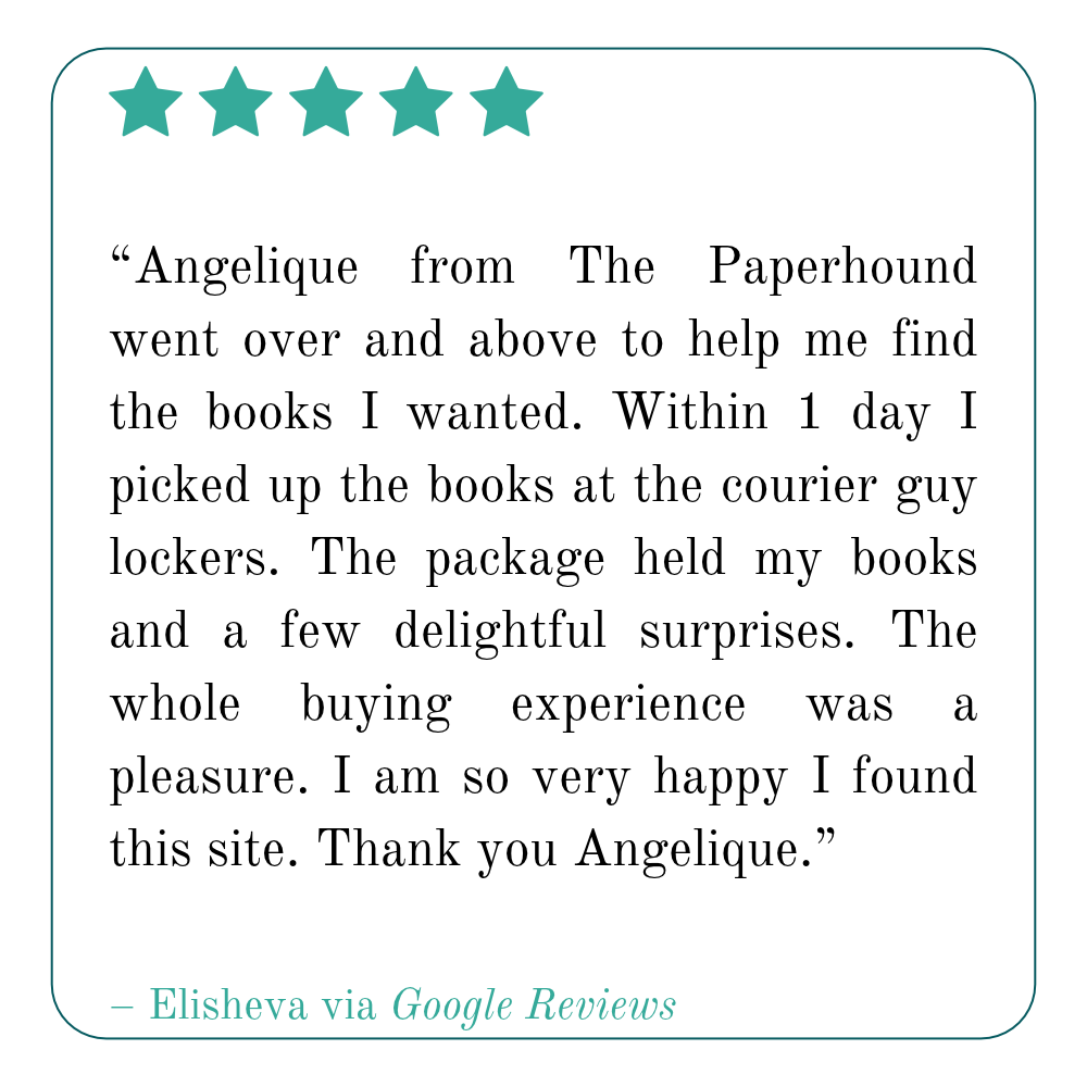 Review 9 - The Paperhound Online Bookshop